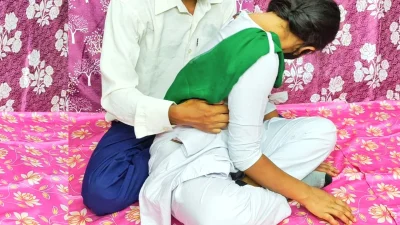 Desi village school girl tight pussy first time xxx fucking video