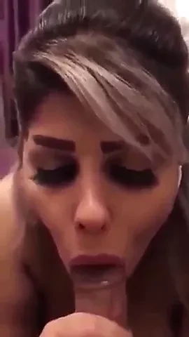 beautiful Arab girl gets blowjob