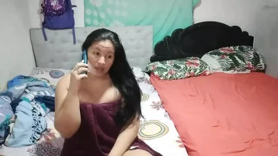 I asked my stepbrother for a delicious massage, he ends up fucking me and leaving my ass full of milk