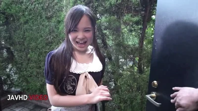 Sweet Japanese amateur feels passionate pleasure from cock in POV style .